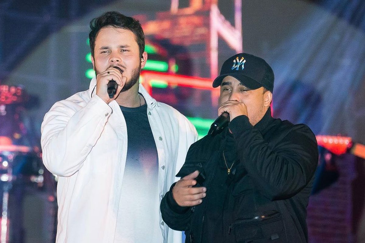 Kauan, da dupla com Matheus, joga microfone no palco e deixa show;  sertanejo diz que sofre de ansiedade