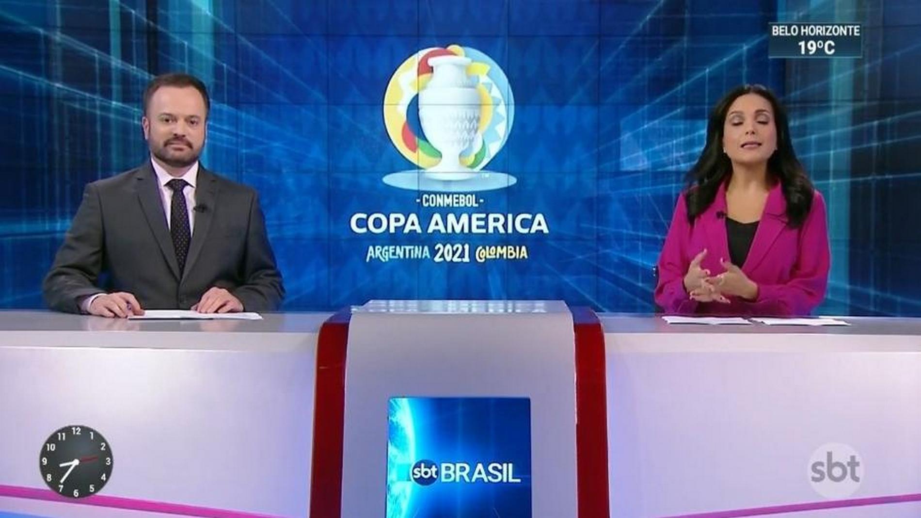 ? Como vai transmitir, SBT esconde pandemia ao falar da Copa América no Brasil