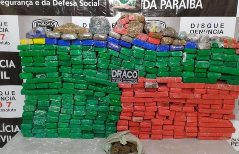 ? Polícia paraibana apreende mais de 800 quilos de drogas em apenas uma semana