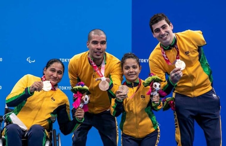 ???? Mais quatro medalhas são conquistadas pelo Brasil nas Paralimpíadas da Tóquio