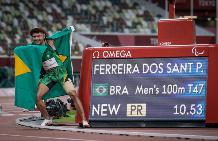 ??? Paraibano Petrúcio Ferreira conquista ouro em dia de nove medalhas para brasileiros