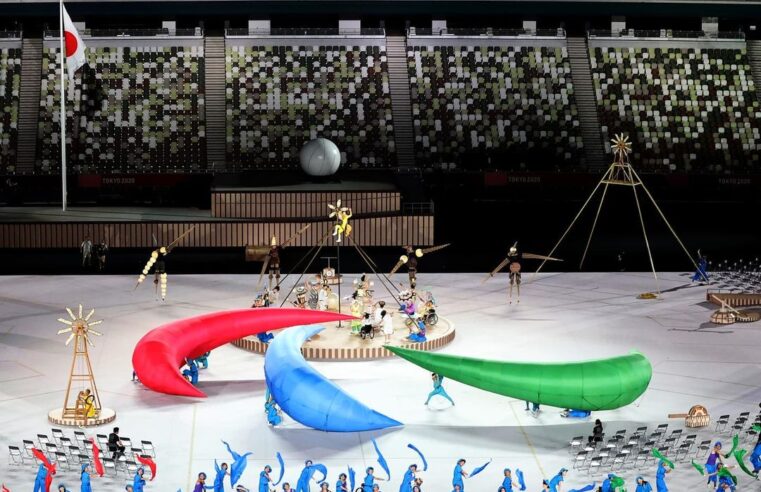 ?‍??‍? Confira imagens da cerimônia de abertura dos Jogos Paralímpicos Tóquio 2020