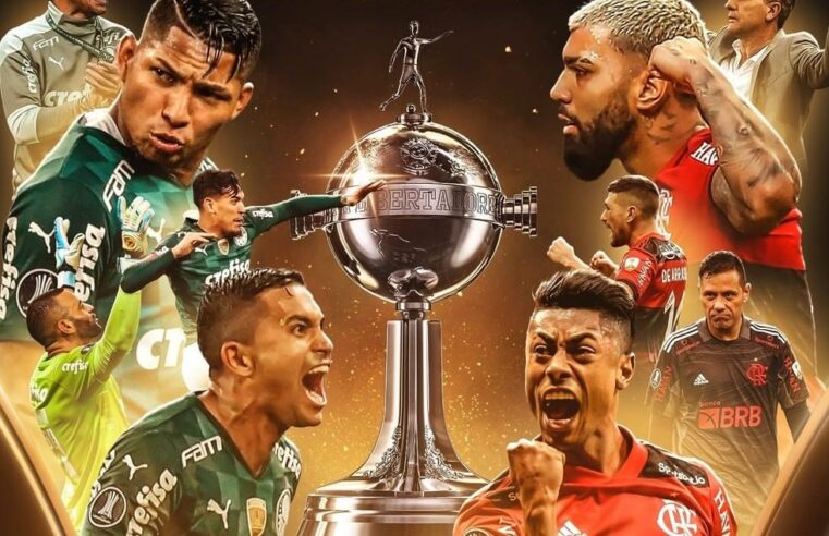 ? Flamengo e Palmeiras farão a quarta final brasileira da Copa Libertadores da América
