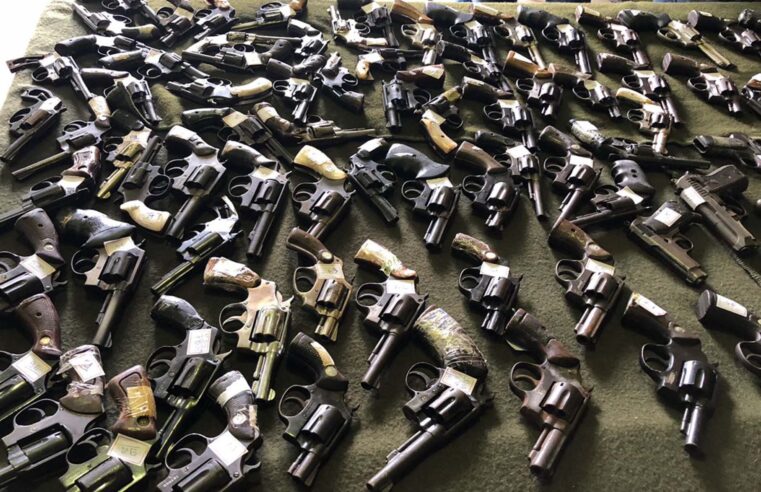 ? Segurança retirou 3,3 toneladas de drogas e quase 2,5 mil armas das ruas em oito meses, na PB