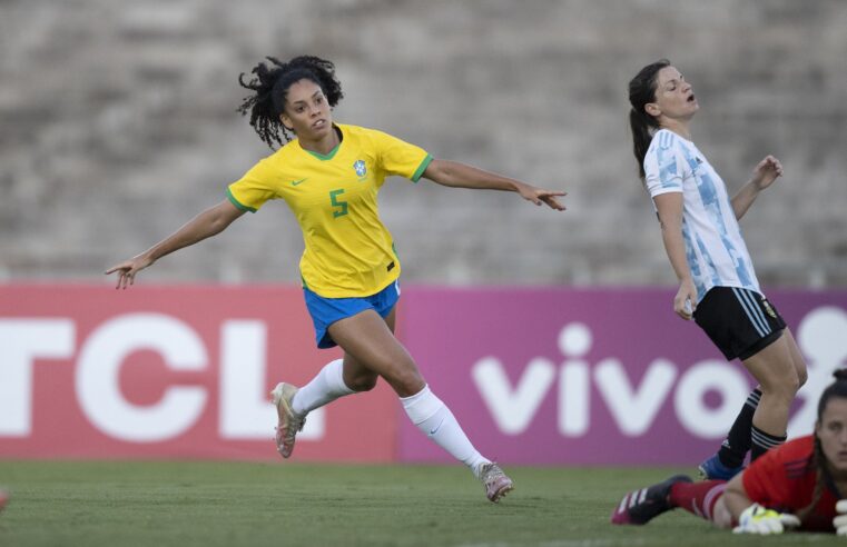 ??⛹️‍♀️ Seleção feminina goleia a Argentina no segundo amistoso disputado em João Pessoa