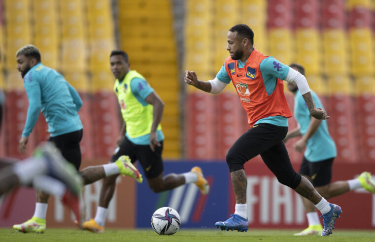 ⛹️‍♂️ Seleção Brasileira treina em Barranquilla para enfrentar a Colômbia pelas Eliminatórias