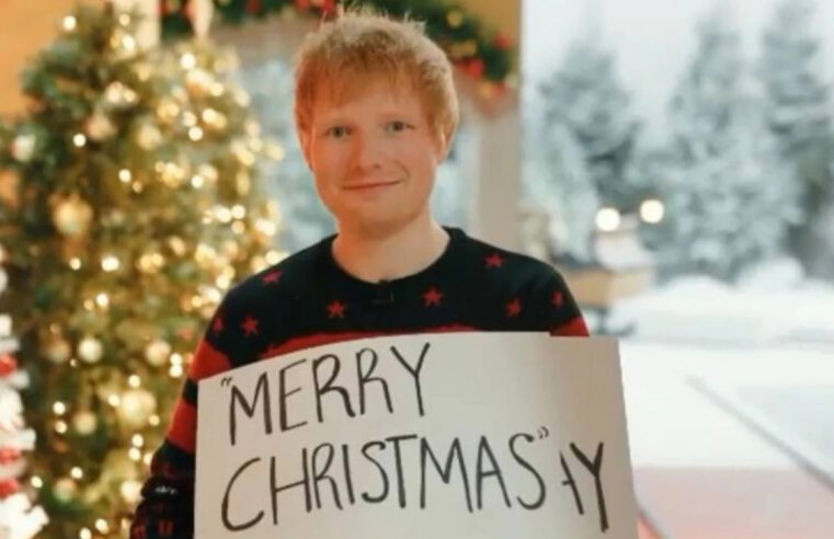 ? Ed Sheeran anuncia em vídeo bem fofo o lançamento de canção de Natal com Elton John