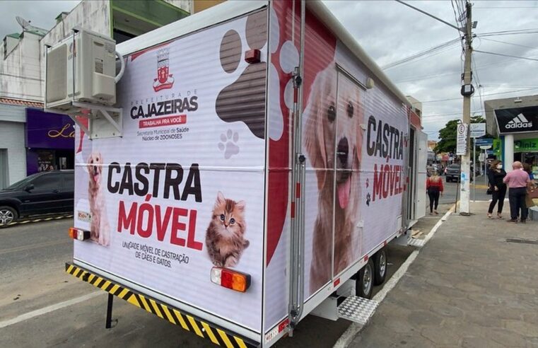 🐩🐈 Cajazeiras ganha castramóvel para ofertar ações voltadas ao atendimento de animais de rua