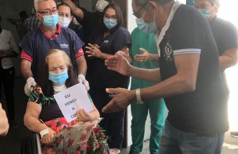 🙌 Paciente recebe alta após 41 dias de tratamento no hospital de Patos para superar a Covid-19