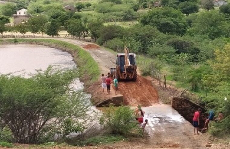 🚜 Cajazeiras recupera barragem após uma inspeção constatar o risco de rompimento