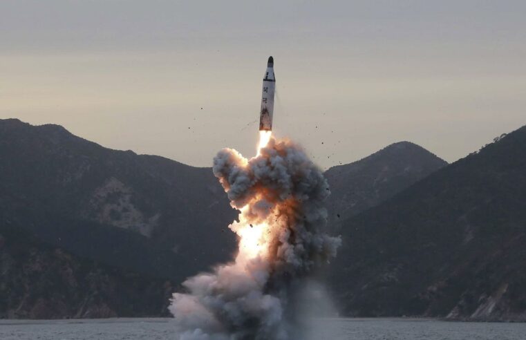 🚀 Coreia do Norte volta a disparar projétil não identificado em direção ao mar do Japão