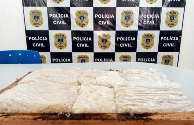 ? Caixote com R$ 200 mil em crack que vinha de Rondônia é apreendido na rodoviária de JP