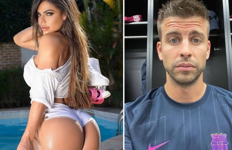 ?? Modelo brasileira revela mensagem picante do jogador Piqué marido de Shakira