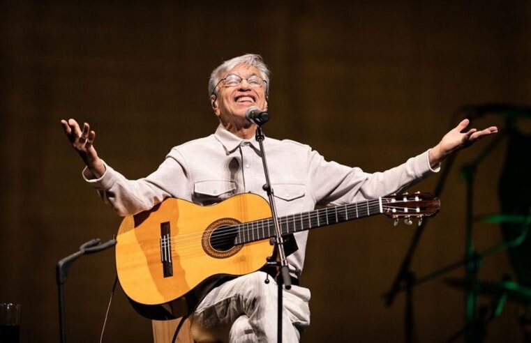 ? Caetano Veloso 80 anos: ‘Sampa’ e ‘Você é linda’ são as músicas de Caetano mais tocadas
