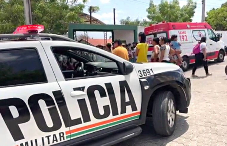 🚔🚑 Adolescente atira em três alunos de escola no Ceará com arma registrada por CAC