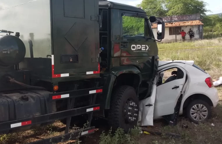 🚒 Duas pessoas morrem e duas ficam feridas em grave colisão na BR-230 no Sertão da Paraíba