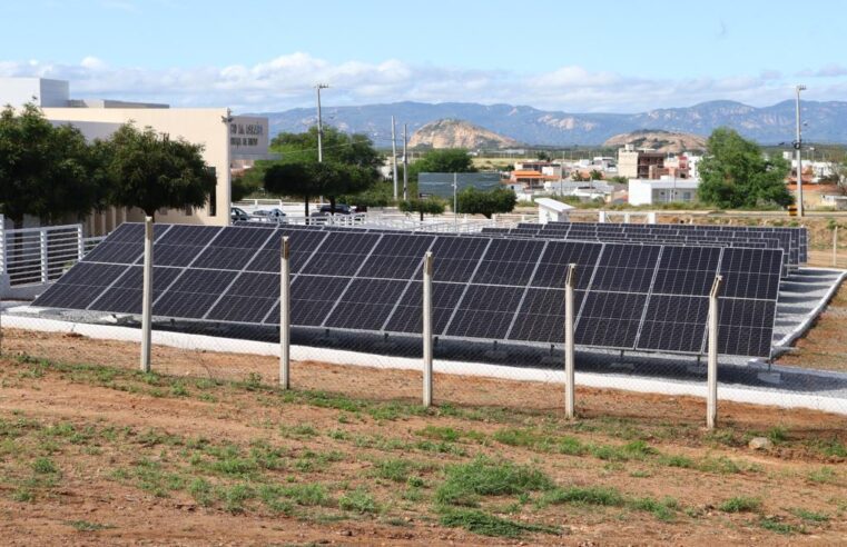☀️ Primeira usina de energia solar em órgão público é inaugurada no Sertão da Paraíba