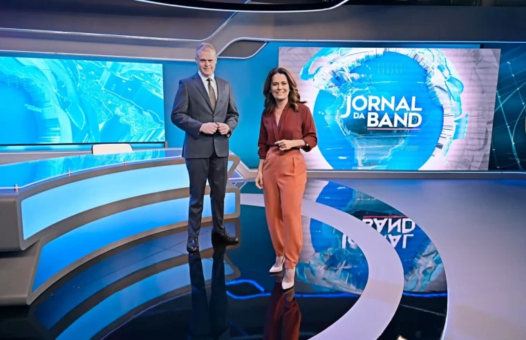 📺 Jornal da Band cresce com Adriana Araújo e supera ibope de toda programação do SBT