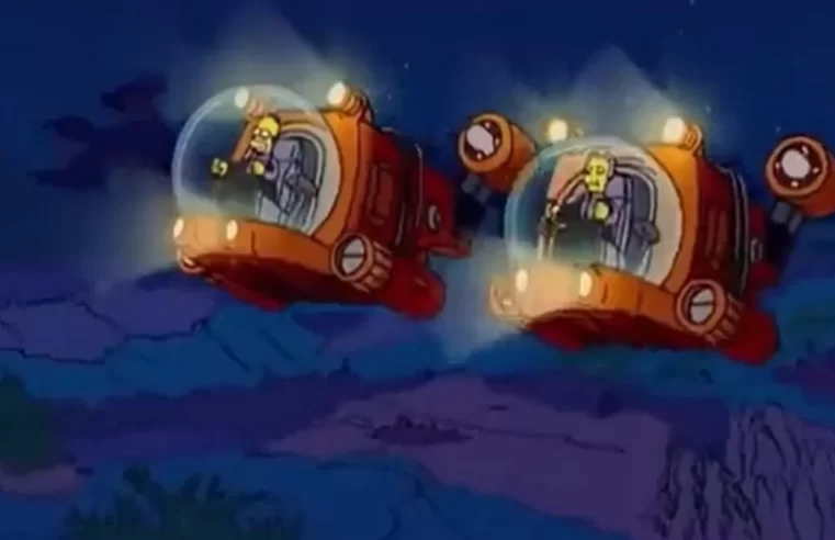 🎮 Com fim do oxigênio em submarino, outro episódio de “Os Simpsons” viraliza