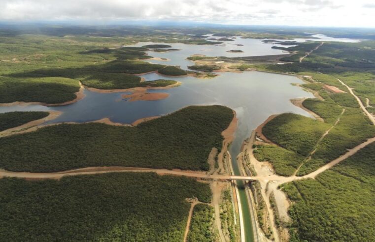 🌊 Águas da transposição chegam ao Ceará após novo sistema de bombeamento e seguem para PB