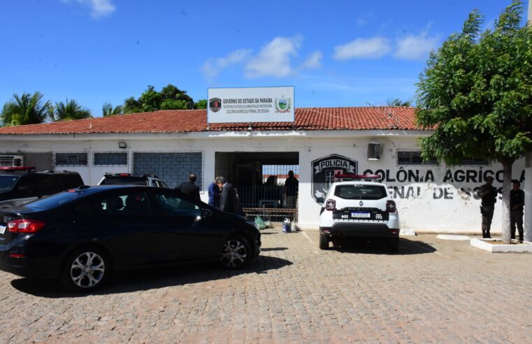 🔎 Atualmente com 220 apenados, Colônia Agrícola Penal de Sousa passa por inspeção conjunta