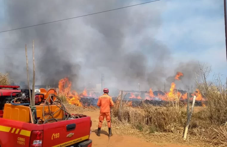 🚒 Força-tarefa com mais de 80 integrantes busca conter incêndio de grandes proporções no Sertão