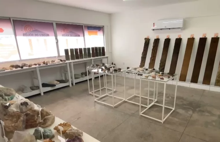 |🏛️ Museu em Patos apresenta mais de 200 amostras e ajuda a popularizar ciência do solo na PB